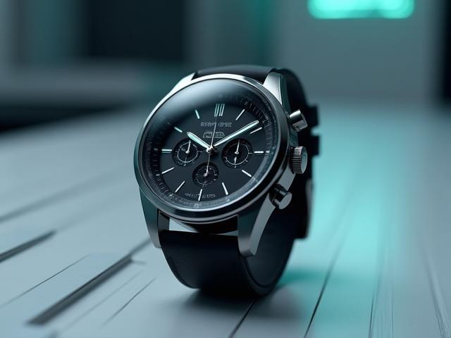 Hybrid smartwatch with classic watch face and hidden smart features like activity tracking.