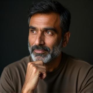 Portrait of Vikram P.